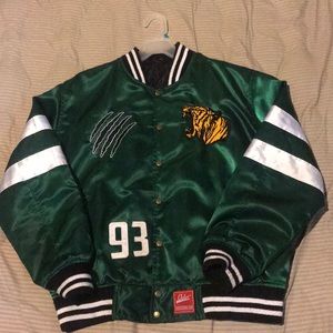 ODE VARSITY JACKET 8/10 CONDITION.